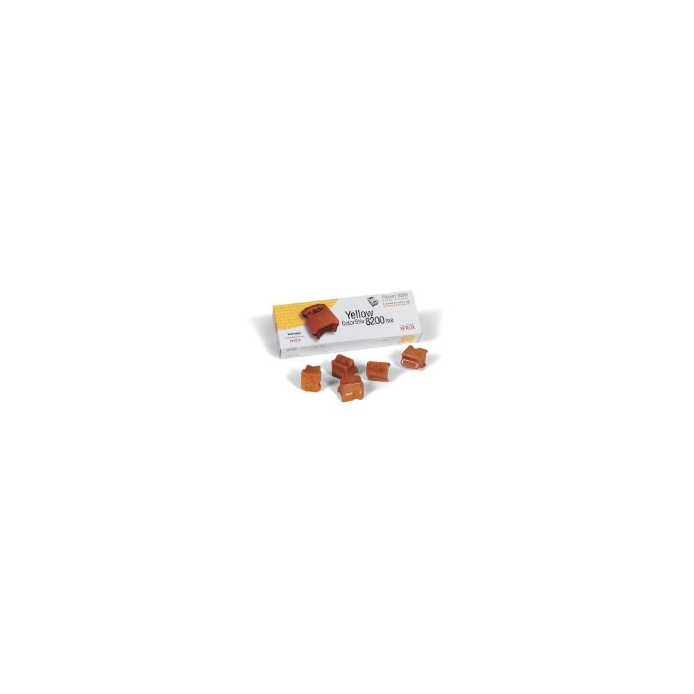 Xerox GENUINE 5 YELLOW COLORSTIX 8200 IN cartuccia stick Xerox GENUINE 5 YELLOW COLORSTIX 8200 IN cartuccia stick