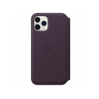 iPhone 11 Pro Leather Folio - Aubergine