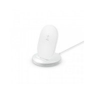 SUPPORTO DI RICARICA WIRELESS 15W CON ALIMENTATORE - BIANCO