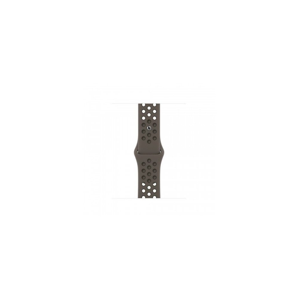 Cinturino Apple Watch 38/40/41mm - Grigio Oliva di Mezzanotte - Nike Sport Band - S/M & M/L Cinturino Apple Watch 38/40/41mm - Grigio Oliva di Mezzanotte - Nike Sport Band - S/M & M/L