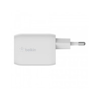 CARICABATTERIE 65W PPS DUAL USB-C GAN UNIVERSALE - BIANCO