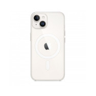 Custodia con Magsafe in Silicone per iPhone 14 - Trasparente