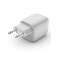 CARICABATTERIA DA PARETE DOPPIO GAN USB-C PPS 45W - BIANCO