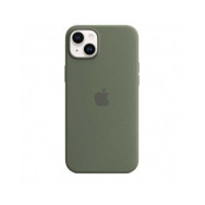 Custodia con Magsafe in Silicone per iPhone 14 Plus - Oliva