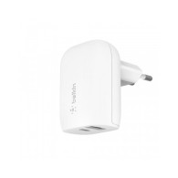 CARICABATTERIE CON PORTA USB-C 20W + PORTA USB-A 12W