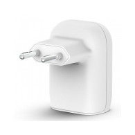 CARICABATTERIE CON PORTA USB-C 20W + PORTA USB-A 12W