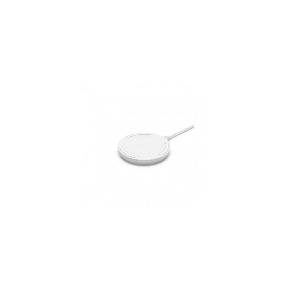 TAPPETINO DI RICARICA WIRELESS 10W SENZA ALIMENTATORE - BIANCO TAPPETINO DI RICARICA WIRELESS 10W SENZA ALIMENTATORE - BIANCO