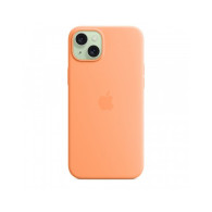 Custodia con Magsafe in Silicone per iPhone 15 Plus - Aranciata Custodia con Magsafe in Silicone per iPhone 15 Plus - Aranciata