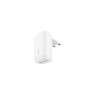 CARICABATTERIA DOPPIA PORTA 30W USB-C PD PPS + 12W USB-A - BIANCO