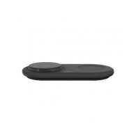 TAPPETINO DI RICARICA WIRLESS MAGNETICO 2IN1 15W QI2 - NERO TAPPETINO DI RICARICA WIRLESS MAGNETICO 2IN1 15W QI2 - NERO
