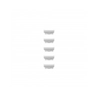 Kit per bracciale a maglie color argento (42/44/45 mm)