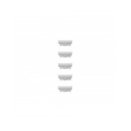 Kit per bracciale a maglie color argento (42/44/45 mm)