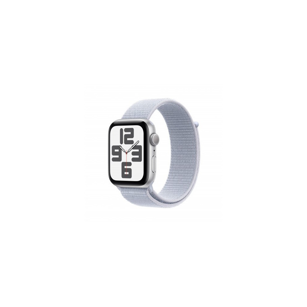 Apple Watch SE GPS 44mm Argento Cassa Alluminio con Cinturino Sport Loop Nuvola Blu Apple Watch SE GPS 44mm Argento Cassa Alluminio con Cinturino Sport Loop Nuvola Blu