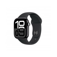 Apple Watch Series 10 GPS 42mm Jet Nero Cassa Alluminio con Nero Sport Band - S/M
