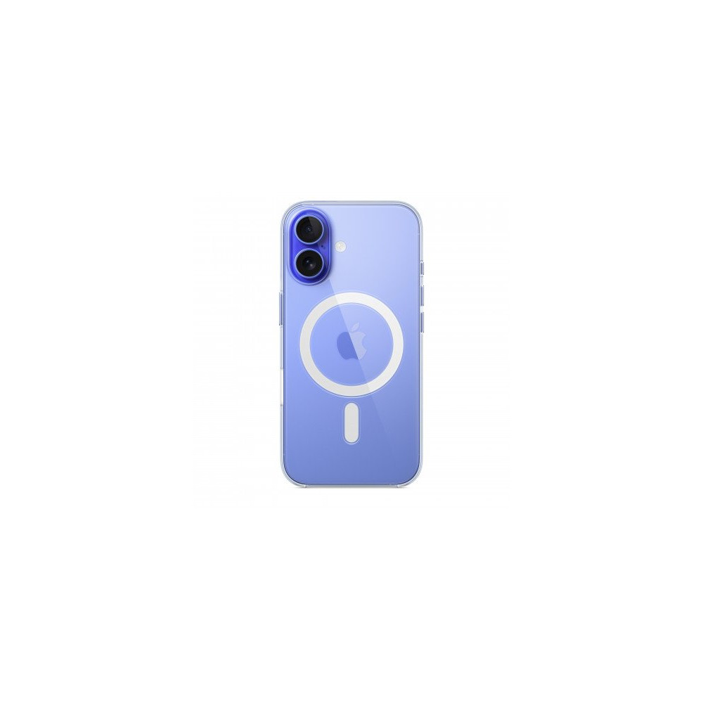 Custodia con Magsafe in Silicone per iPhone 16 - Trasparente Custodia con Magsafe in Silicone per iPhone 16 - Trasparente
