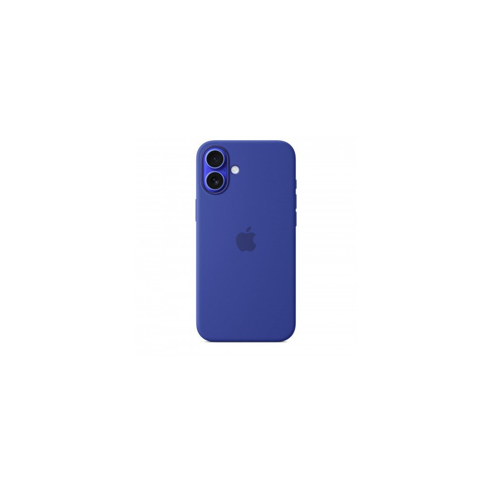 Custodia con Magsafe in Silicone per iPhone 16 Plus - Blu Oltremare Custodia con Magsafe in Silicone per iPhone 16 Plus - Blu Oltremare