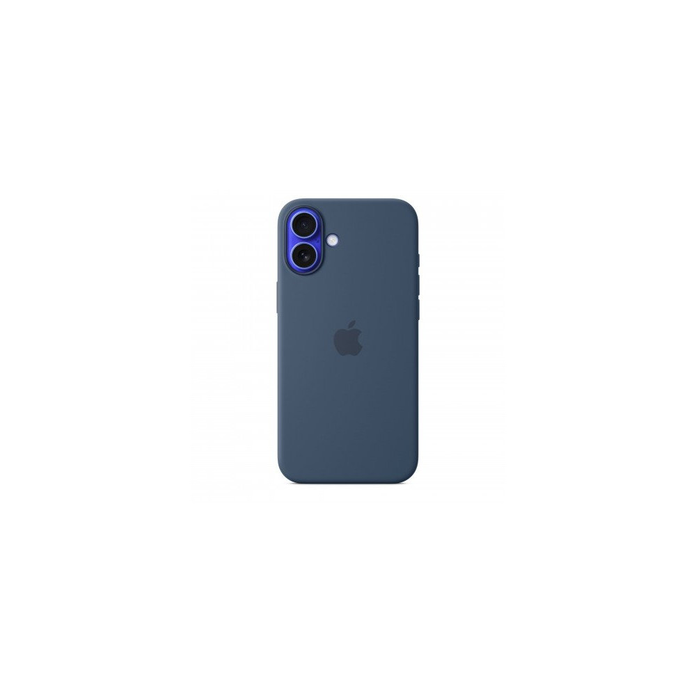 Custodia con Magsafe in Silicone per iPhone 16 Plus - Denim Custodia con Magsafe in Silicone per iPhone 16 Plus - Denim