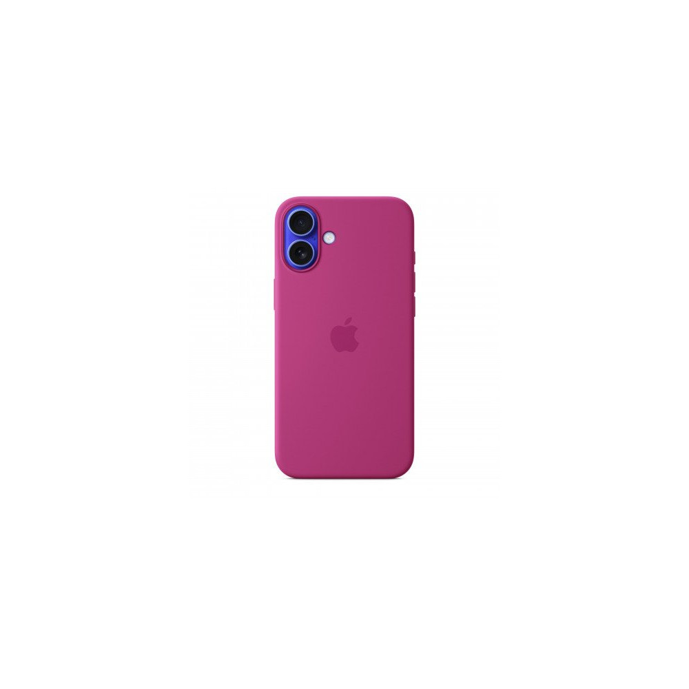 Custodia con Magsafe in Silicone per iPhone 16 Plus - Fucsia Custodia con Magsafe in Silicone per iPhone 16 Plus - Fucsia