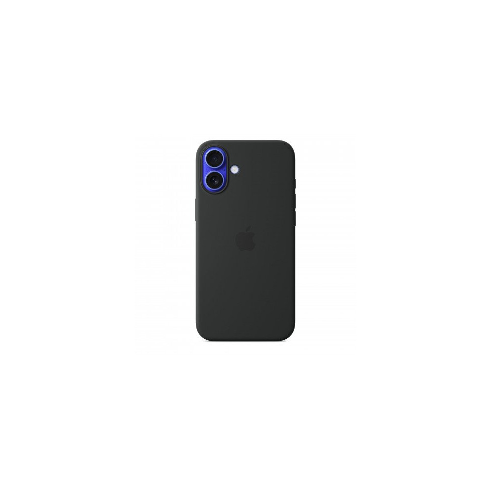 Custodia con Magsafe in Silicone per iPhone 16 Plus - Nero Custodia con Magsafe in Silicone per iPhone 16 Plus - Nero