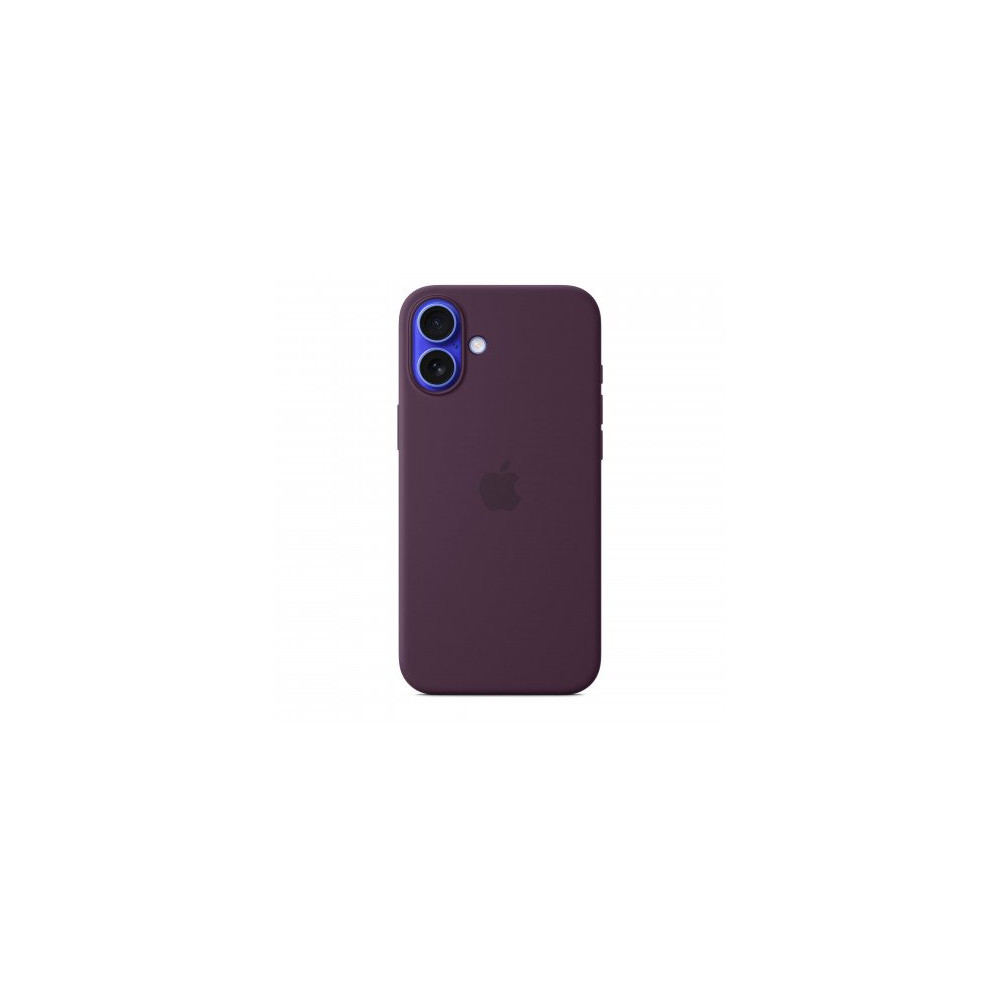 Custodia con Magsafe in Silicone per iPhone 16 Plus - Prugna Custodia con Magsafe in Silicone per iPhone 16 Plus - Prugna