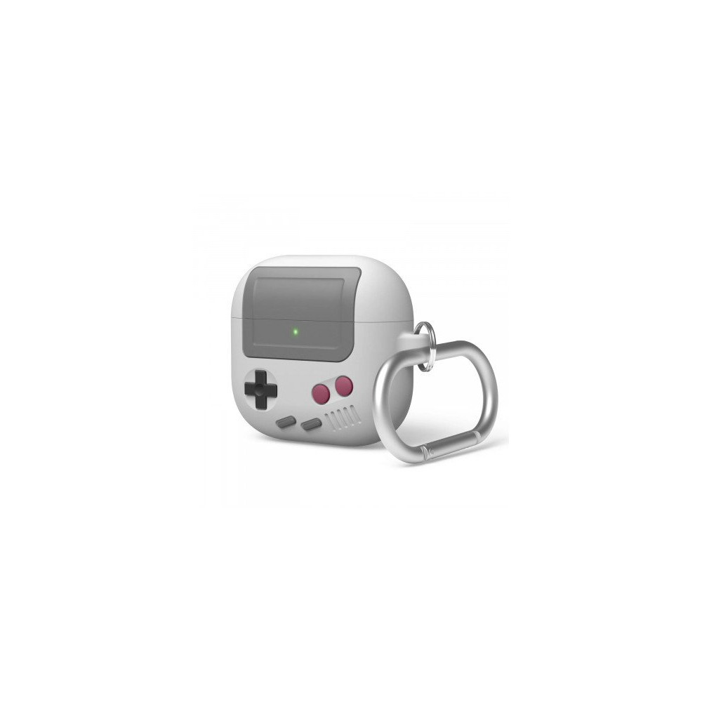 Airpods 4 - Retro HANG CASE - Light Gray Airpods 4 - Retro HANG CASE - Light Gray