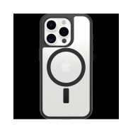 OtterBox React MagSafe Apple iPhone 16 Pro Black Crystal - clear/black