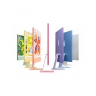 iMac giallo - Vetro con nanotexture - RAM 16GB di memoria unificata - HD SSD 512GB - Magic Trackpad - Magic Keyboard con Touch I