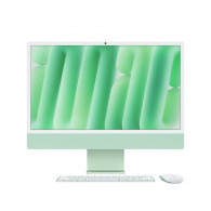 iMac verde - Vetro con nanotexture - RAM 24GB di memoria unificata - HD SSD 512GB - Magic Trackpad - Magic Keyboard con Touch ID