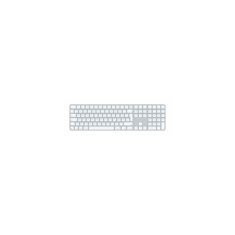 Magic Keyboard con Touch ID and Numeric Keypad per Mac models con Apple silicon - German - Bianco Keys  con porta USB-C Magic Keyboard con Touch ID and Numeric Keypad per Mac models con Apple silicon - German - Bianco Keys  con porta USB-C