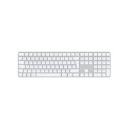 Magic Keyboard con Touch ID and Numeric Keypad per Mac models con Apple silicon - International English - Bianco Keys con porta