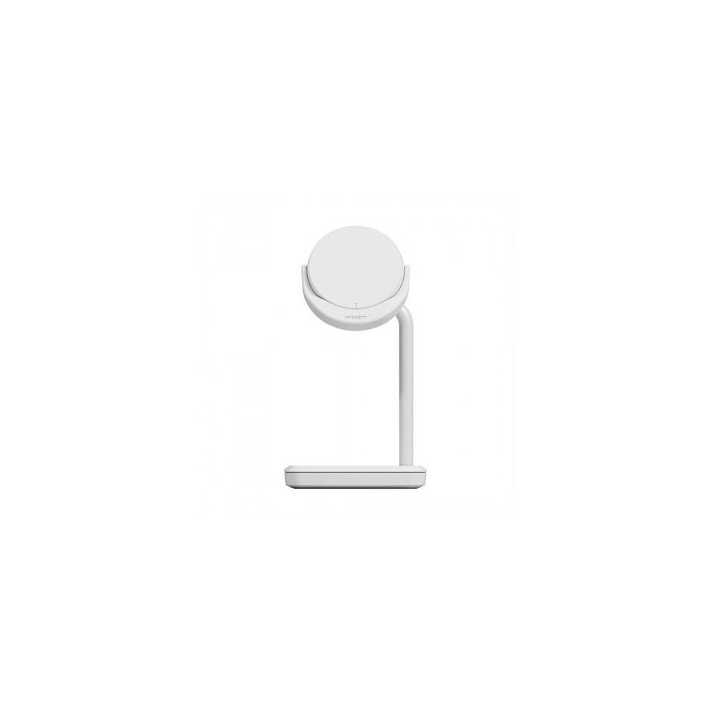Cygnett Qi2 2-in-1 Base di Ricarica 15W Wireless Charger – Bianco
