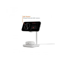 Cygnett Qi2 2-in-1 Base di Ricarica 15W Wireless Charger – Bianco