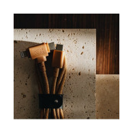 Cavo BELT 2in1 con Fibbia da Usb-C a Usb-C/Lightning - 1.8m - 240W - Kraft