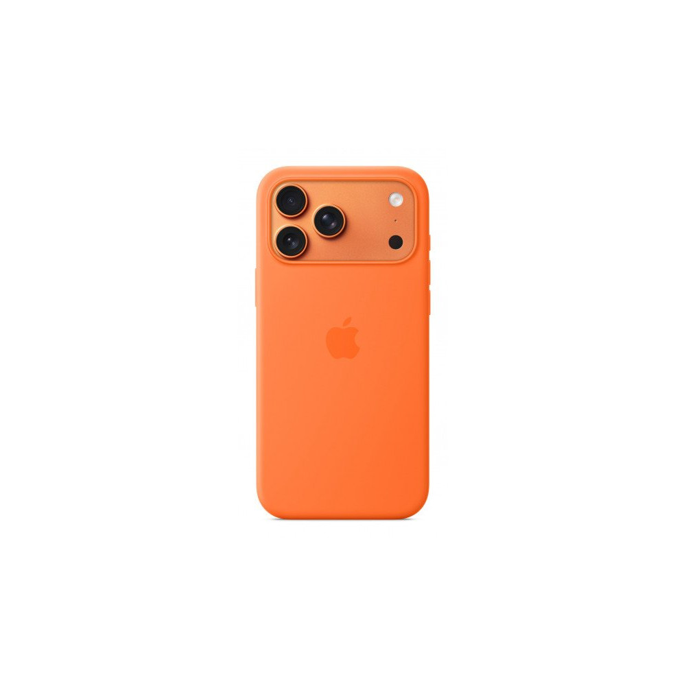 Custodia con Magsafe in Silicone per iPhone 17 Pro Max – Arancione