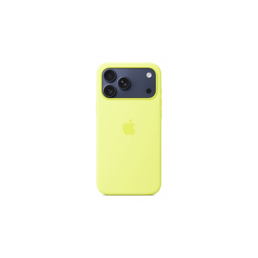 Custodia con Magsafe in Silicone per iPhone 17 Pro Max – Giallo Neon