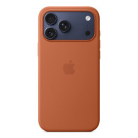 Custodia con Magsafe in Silicone per iPhone 17 Pro Max – Terra Cotta