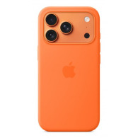 Custodia con Magsafe in Silicone per iPhone 17 Pro – Arancione