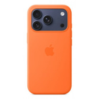 Custodia con Magsafe in Silicone per iPhone 17 Pro – Arancione