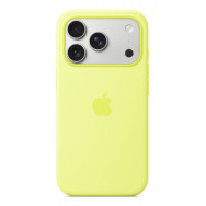 Custodia con Magsafe in Silicone per iPhone 17 Pro – Giallo Neon
