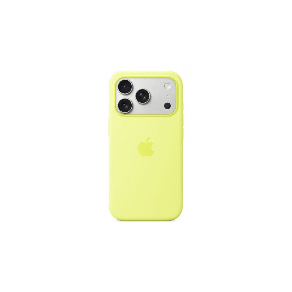 Custodia con Magsafe in Silicone per iPhone 17 Pro – Giallo Neon