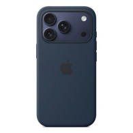 Custodia con Magsafe in Silicone per iPhone 17 Pro – Mezzanotte