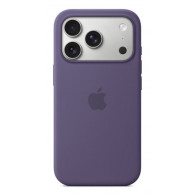 Custodia con Magsafe in Silicone per iPhone 17 Pro – Viola Nebbia