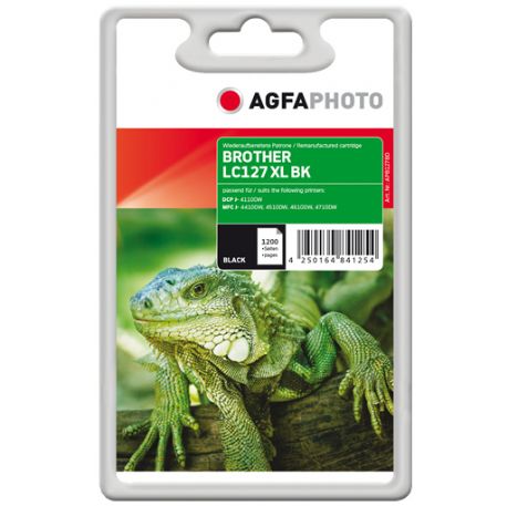 AgfaPhoto APB127BD cartuccia di inchiostro Nero